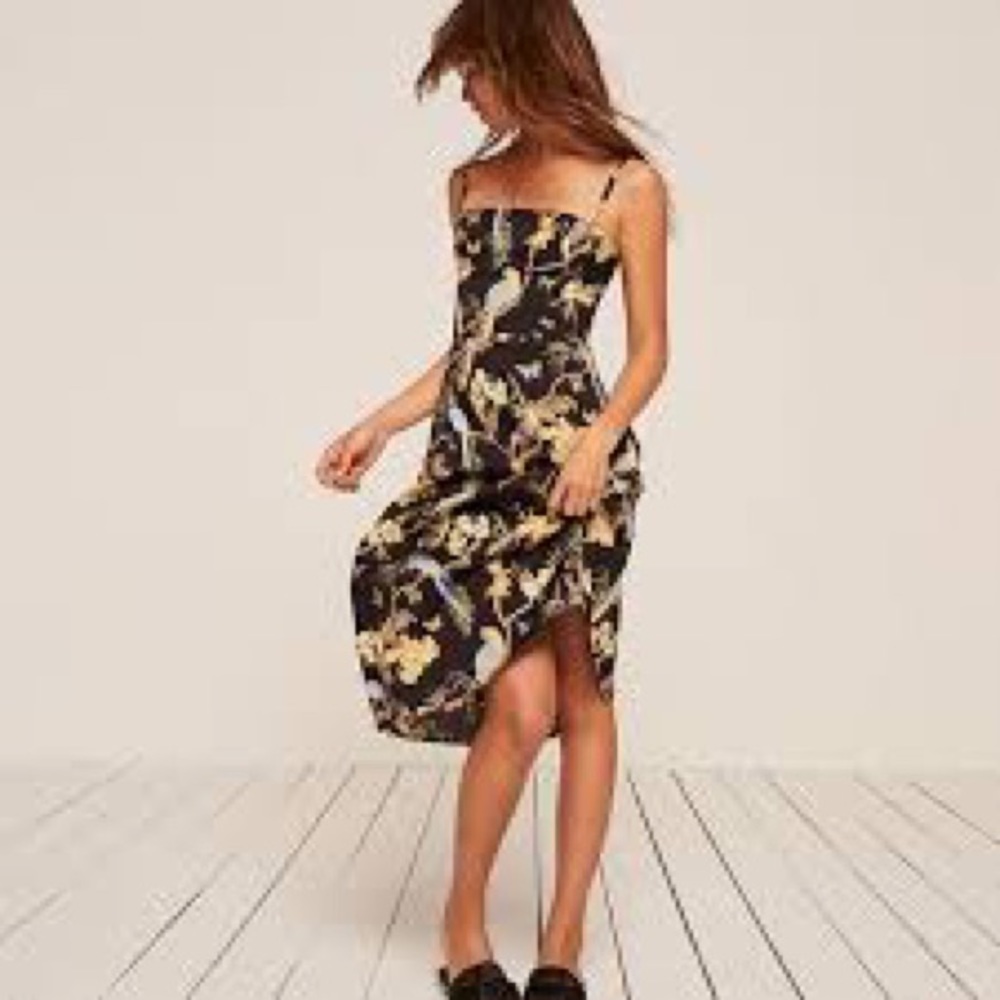 Reformation Afternoon Dress  - Aviary